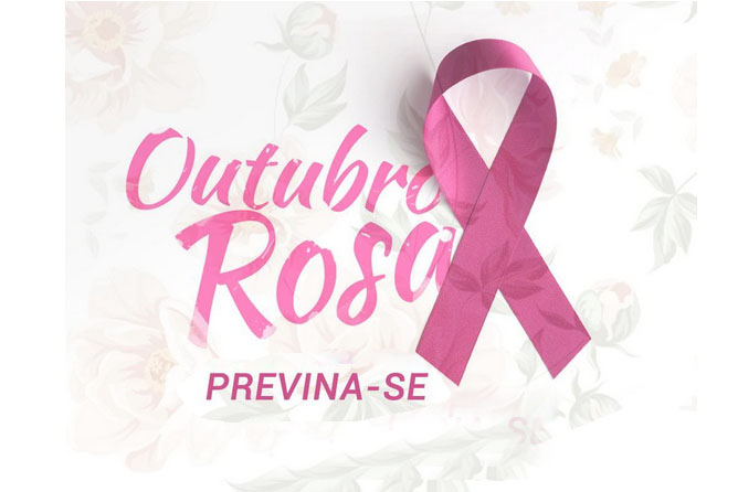 Outubro Rosa: nÃ³s apoiamos essa causa!